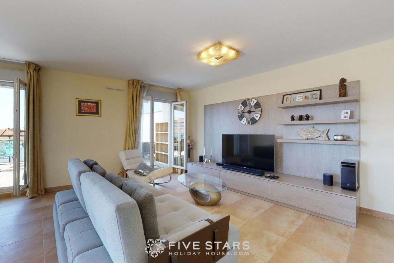 Luxury Beach Five Stars Holiday House Nice Dış mekan fotoğraf